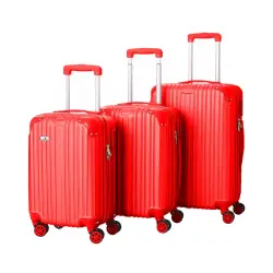 Juego de tres maletas rígidas expandibles