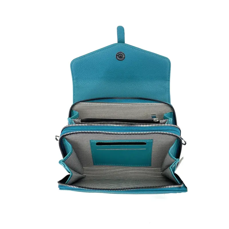 Bolso bandolera pequeño con tira imántada