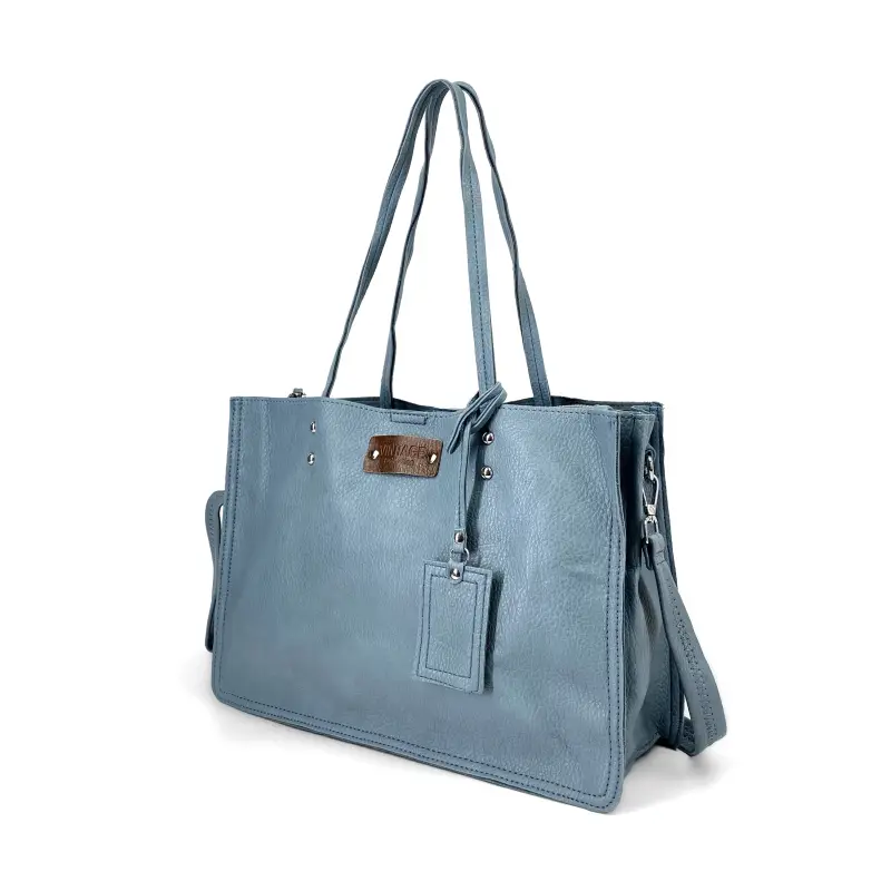 Bolso shopper ligero City Casual de piel vegana