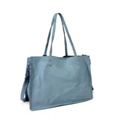 Bolso shopper ligero City Casual de piel vegana