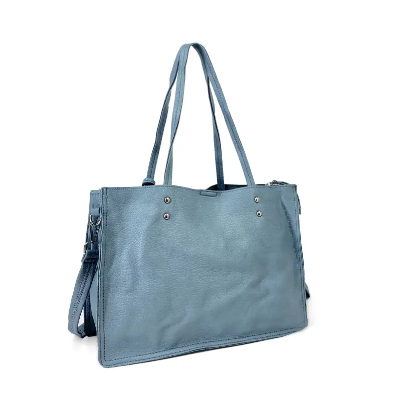 Bolso shopper ligero City Casual de piel vegana