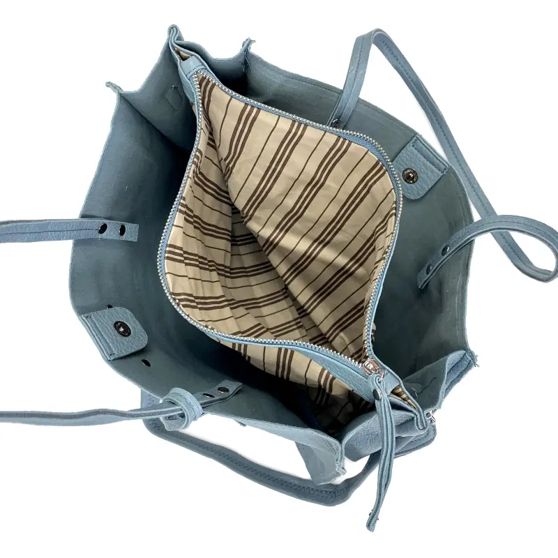 Bolso shopper ligero City Casual de piel vegana