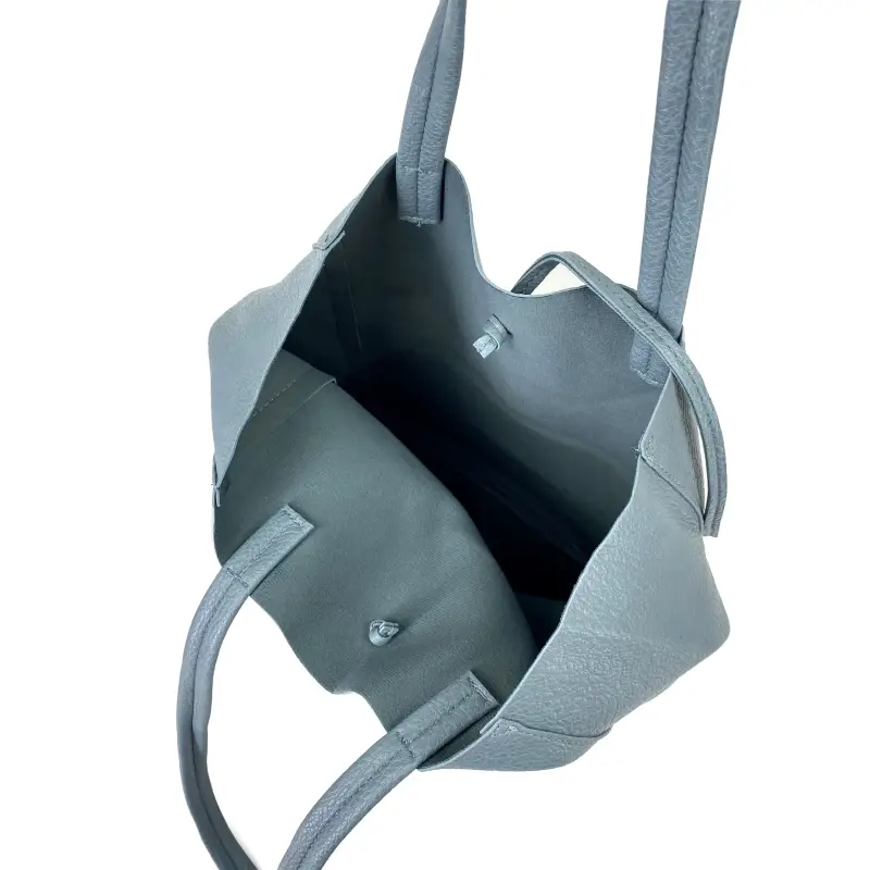 Bolso shopper grande con bandolera extraíble