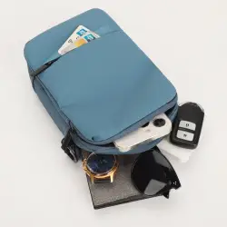 Bandolera mediana con portabilidad tipo mochila