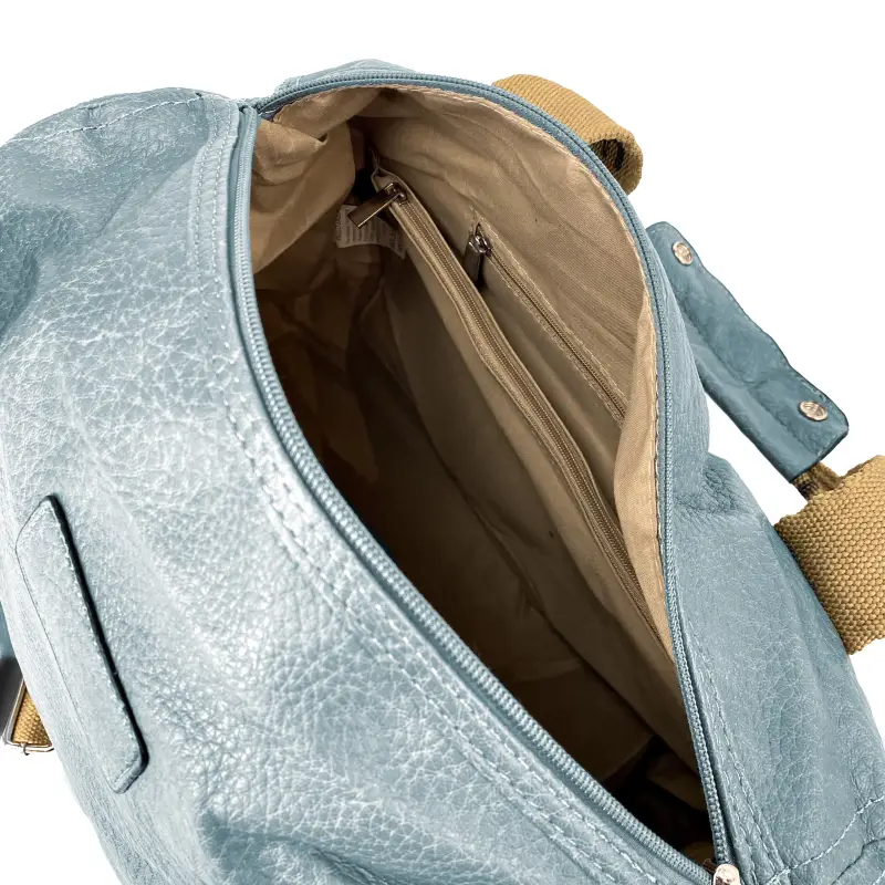 Bolsa de viaje en piel vegana