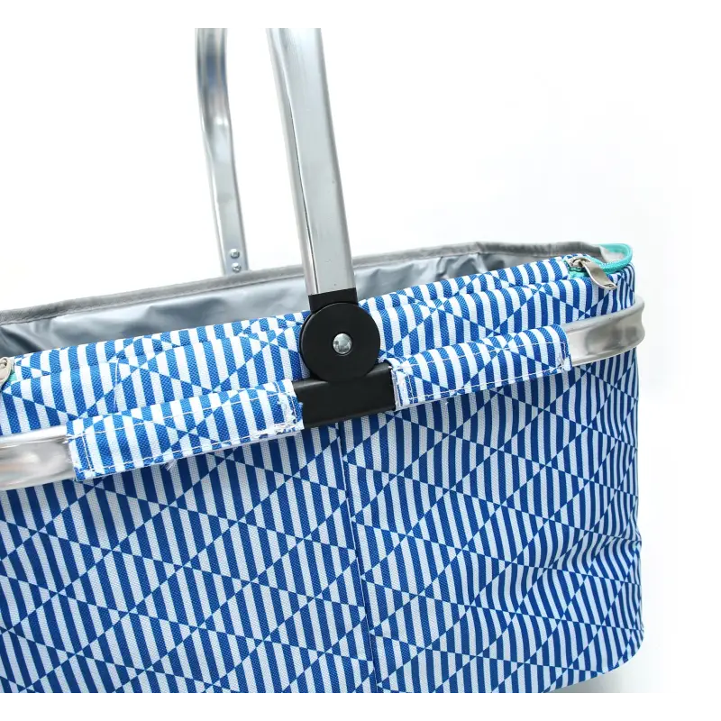 Cesta de picnic térmica plegable para 4 personas